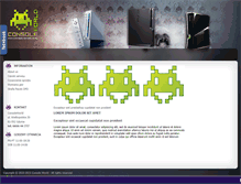 Tablet Screenshot of consoleworld.pl